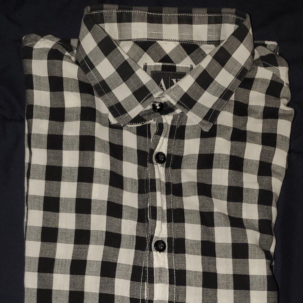 ARMANI EXCHANGE CASUAL SUMMER BUTTON DOWN